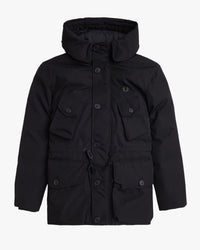 Fred Perry Patch Pocket Puffer Jacket - Black