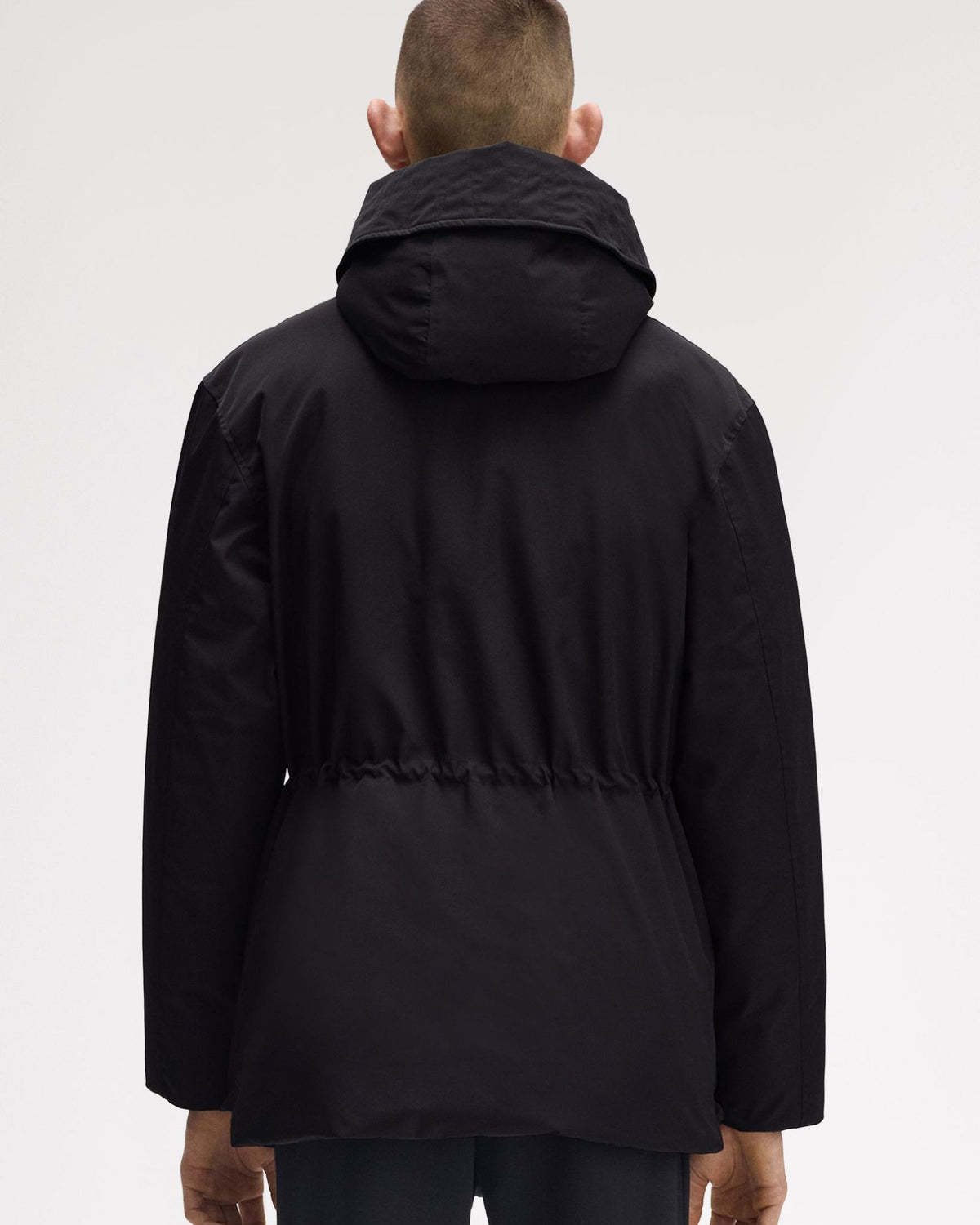 Fred Perry Patch Pocket Puffer Jacket - Black