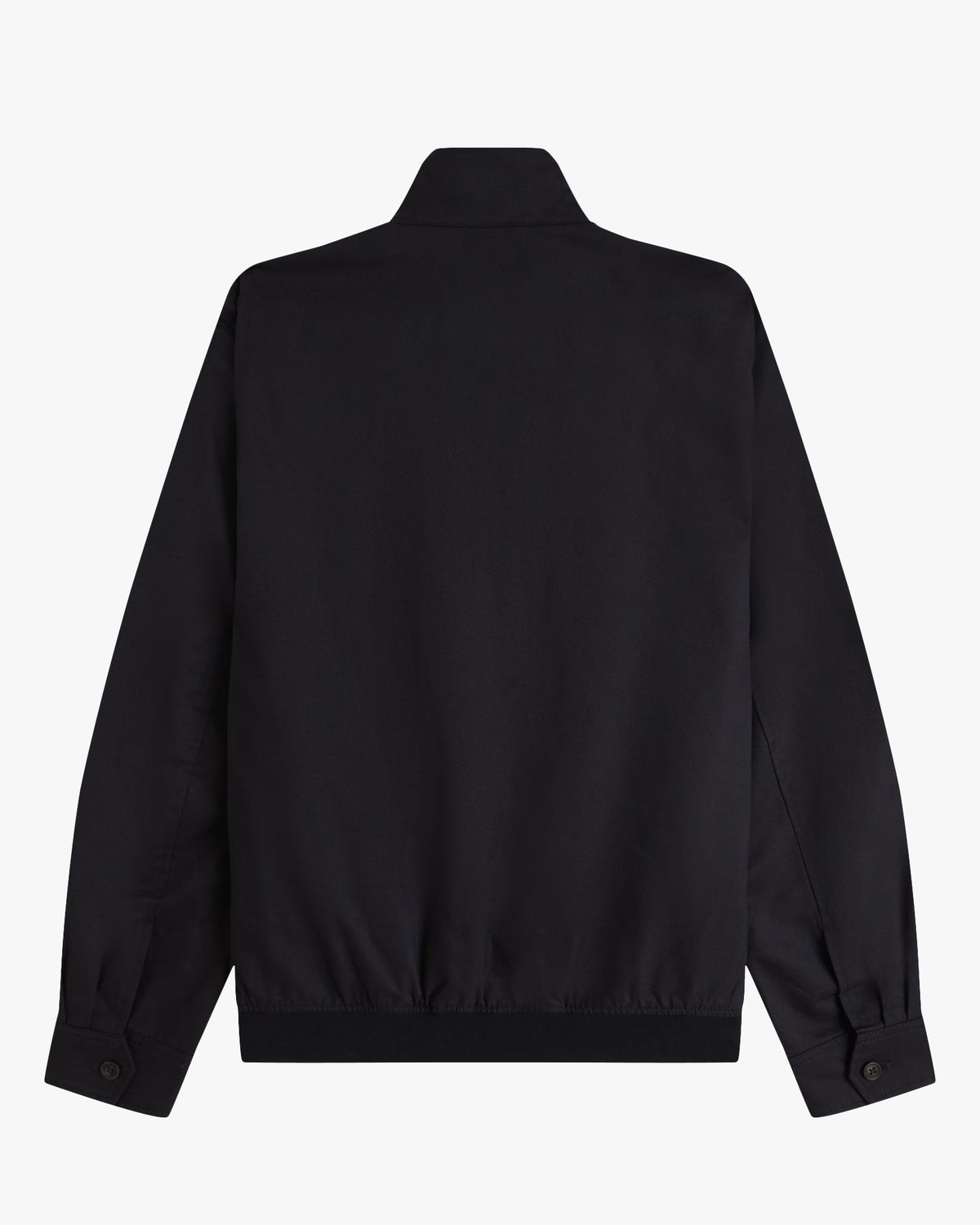 Fred Perry Twill Harrington Jacket - Black | Fred Perry Jackets & Coats | JEANSTORE