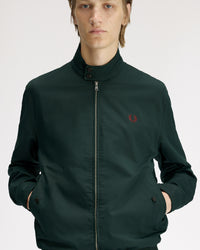 Fred Perry Twill Harrington Jacket - Grassroots