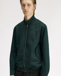 Fred Perry Twill Harrington Jacket - Grassroots