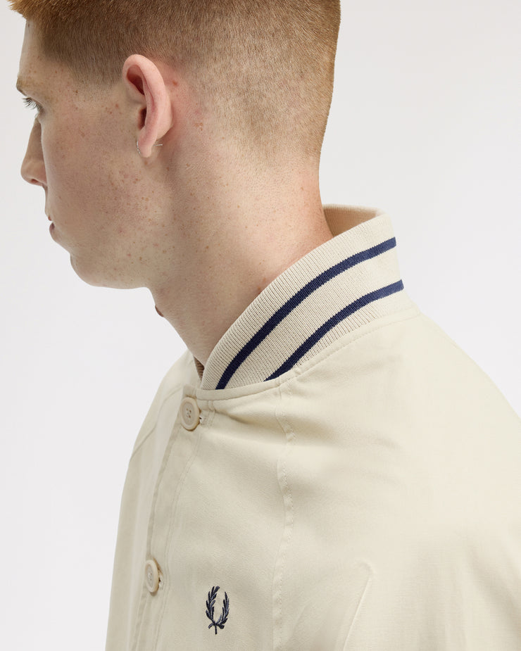 Fred Perry Umpire Bomber Jacket - Oatmeal