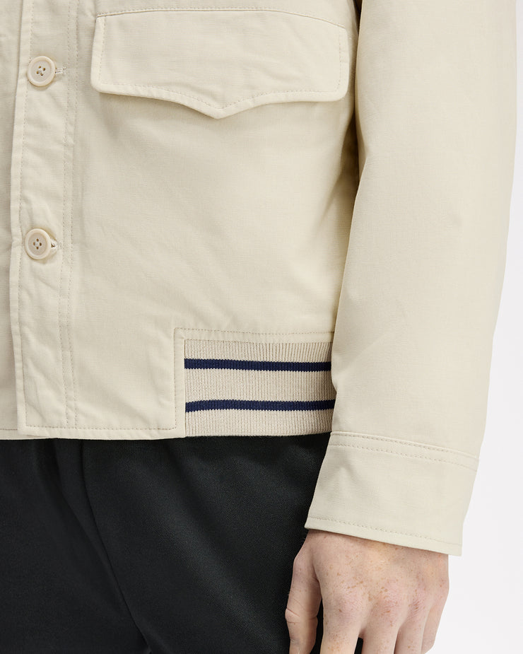 Fred Perry Umpire Bomber Jacket - Oatmeal