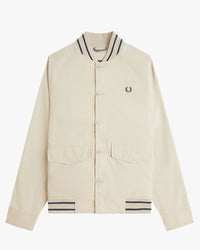 Fred Perry Umpire Bomber Jacket - Oatmeal
