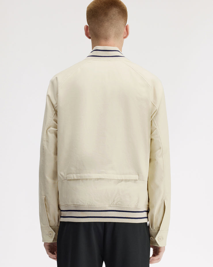 Fred Perry Umpire Bomber Jacket - Oatmeal