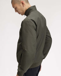 Fred Perry Brentham Jacket - Field Green
