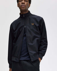 Fred Perry Brentham Jacket - Navy | Fred Perry Jackets & Coats | JEANSTORE