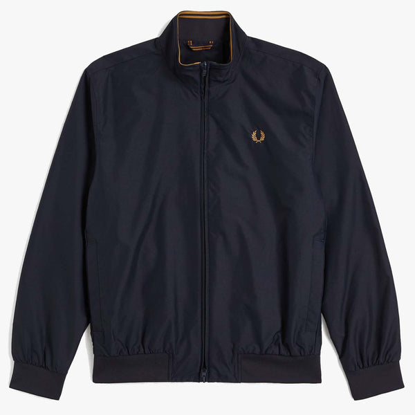 Fred Perry Brentham Jacket - Navy | Fred Perry Jackets & Coats | JEANSTORE