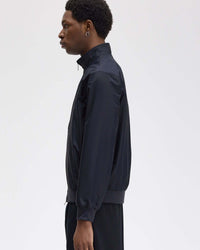 Fred Perry Brentham Jacket - Navy | Fred Perry Jackets & Coats | JEANSTORE