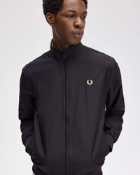 Fred Perry Brentham Jacket - Black | Fred Perry Jackets & Coats | JEANSTORE