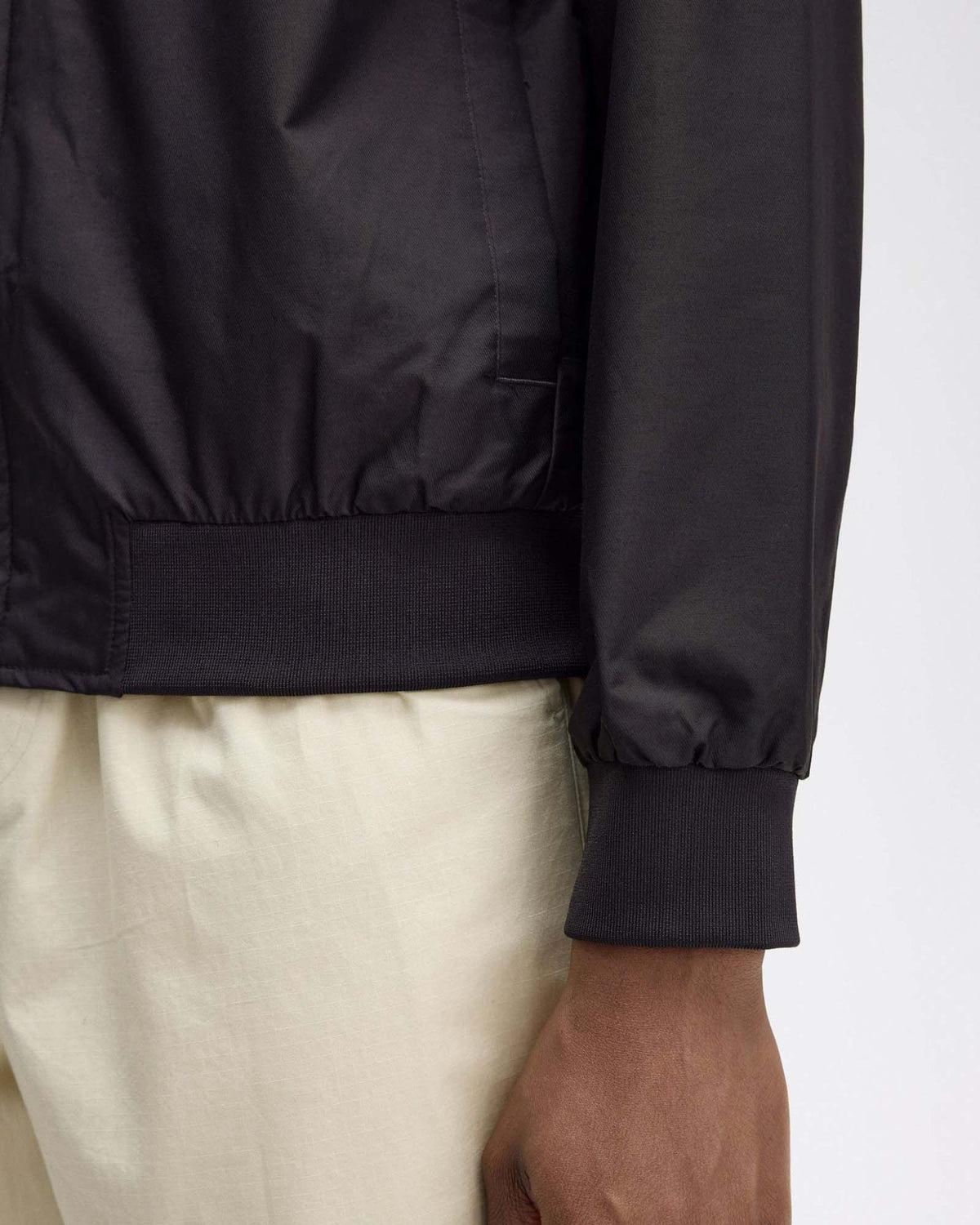 Fred Perry Brentham Jacket - Black | Fred Perry Jackets & Coats | JEANSTORE