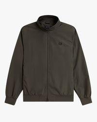 Fred Perry Brentham Jacket - Field Green / Black