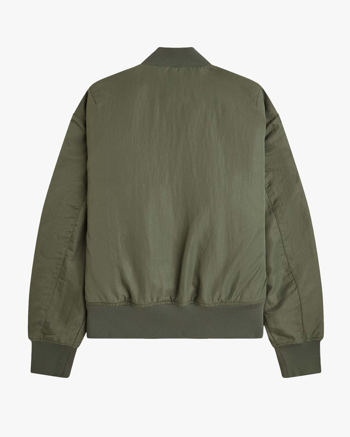 Fred Perry Quilted Tennis Bomber Jacket - Laurel Wreath Green