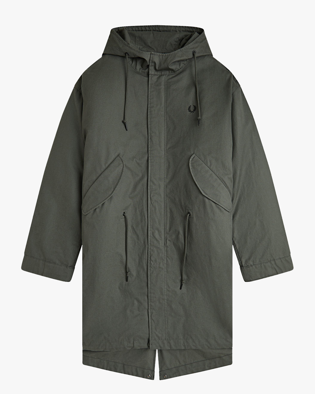 Fred Perry Harmonised Parka - Field Green