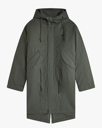 Fred Perry Harmonised Parka - Field Green