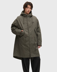 Fred Perry Harmonised Parka - Field Green