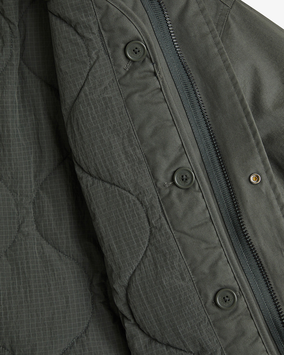Fred Perry Harmonised Parka - Field Green
