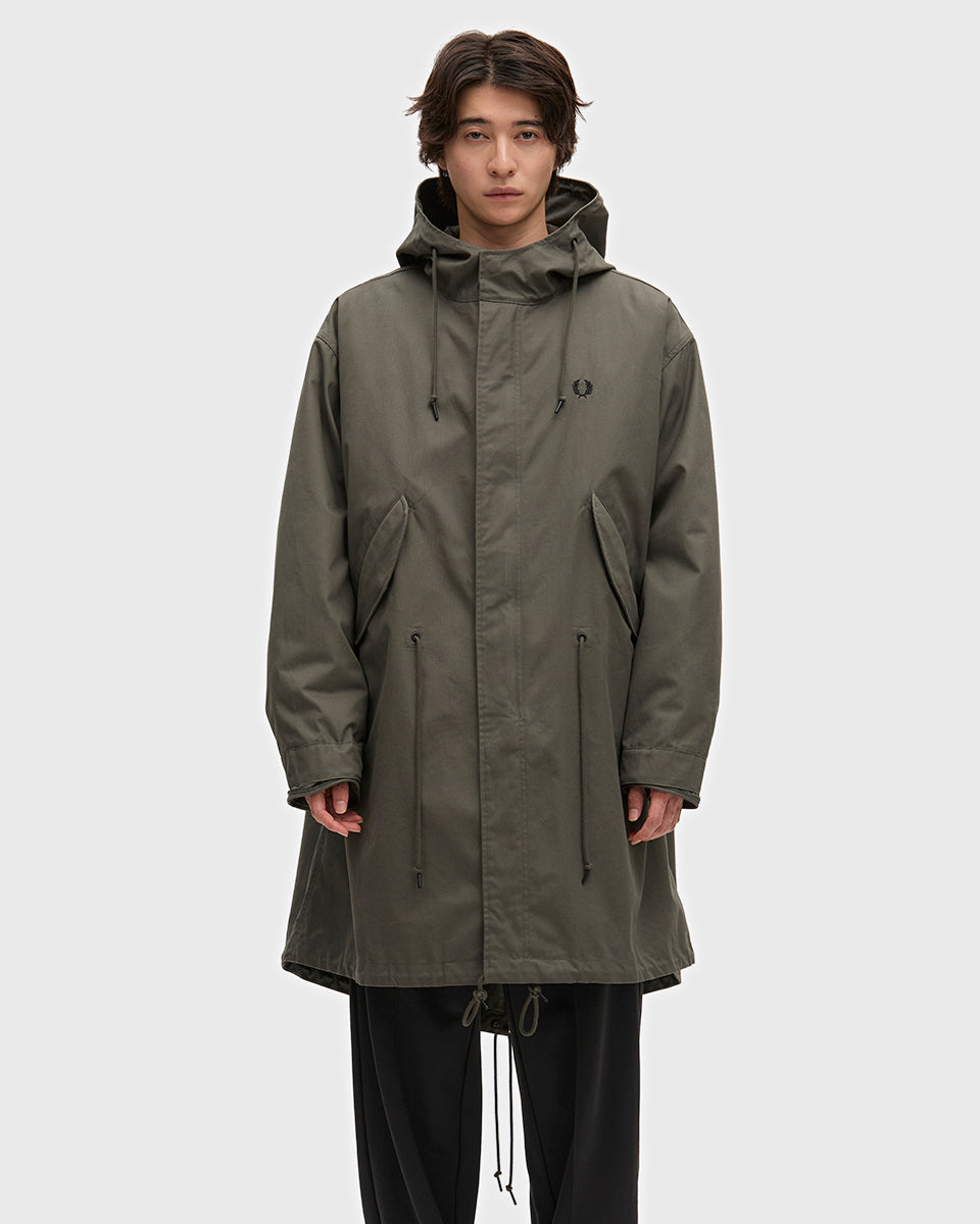 Fred Perry Harmonised Parka - Field Green