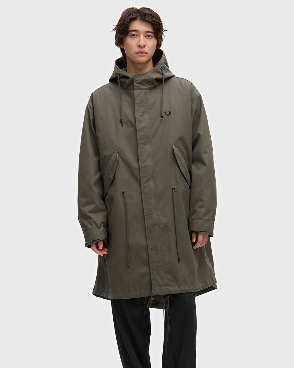 Fred Perry Harmonised Parka - Field Green