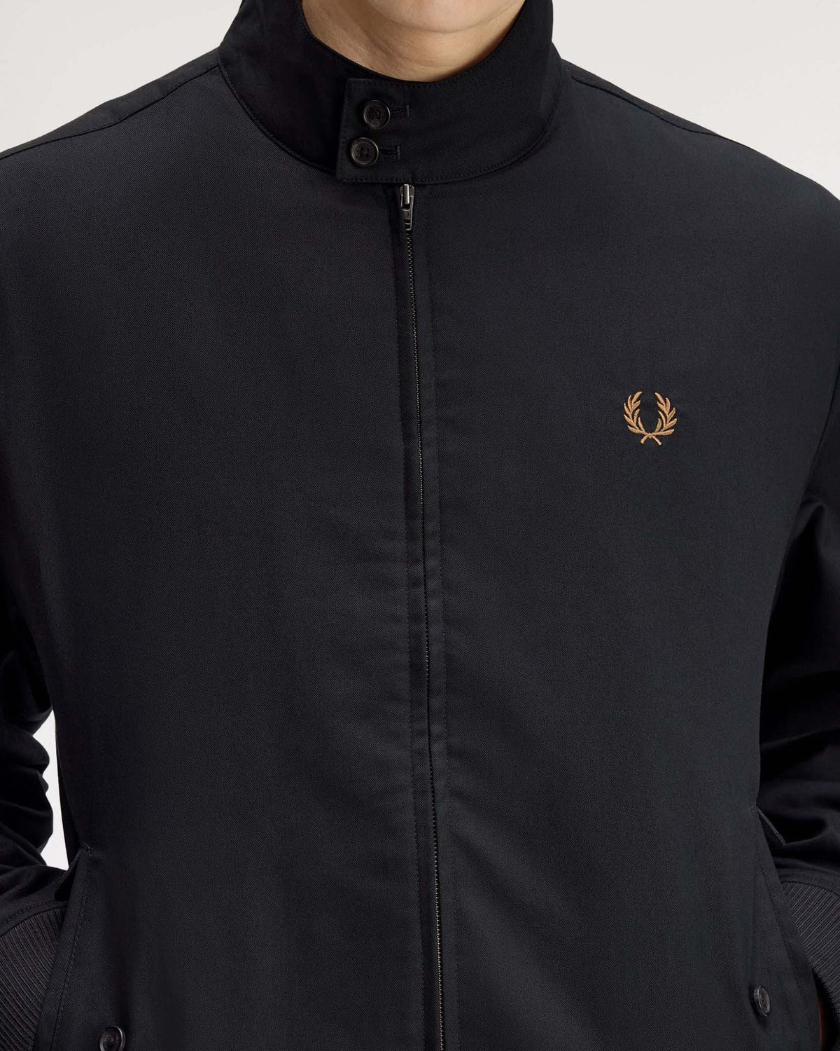 Fred Perry Classic Harrington Jacket - Black