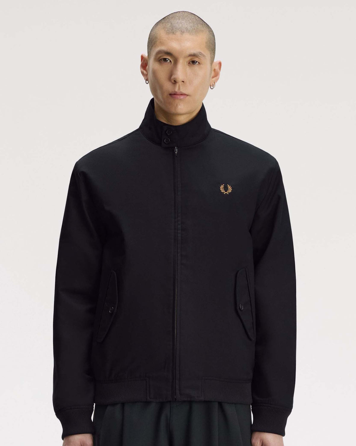 Fred Perry Classic Harrington Jacket - Black