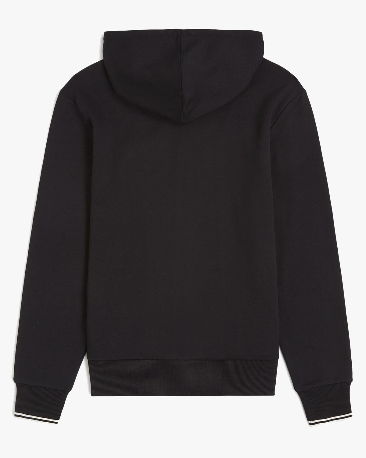 Fred Perry Hooded Zip Through Sweatshirt - Black | Fred Perry Sweaters & Knitwear | JEANSTORE