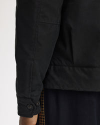 Fred Perry Cotton Caban Jacket - Black
