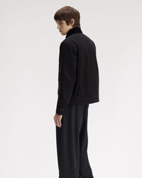 Fred Perry Cotton Caban Jacket - Black
