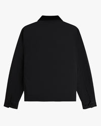 Fred Perry Cotton Caban Jacket - Black