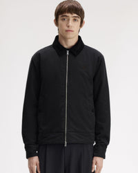 Fred Perry Cotton Caban Jacket - Black
