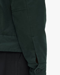 Fred Perry Cotton Caban Jacket - Night Green