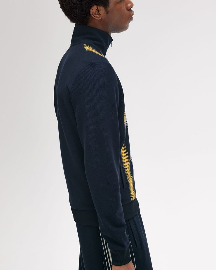 Fred Perry Ombre Stripe Track Jacket - Navy