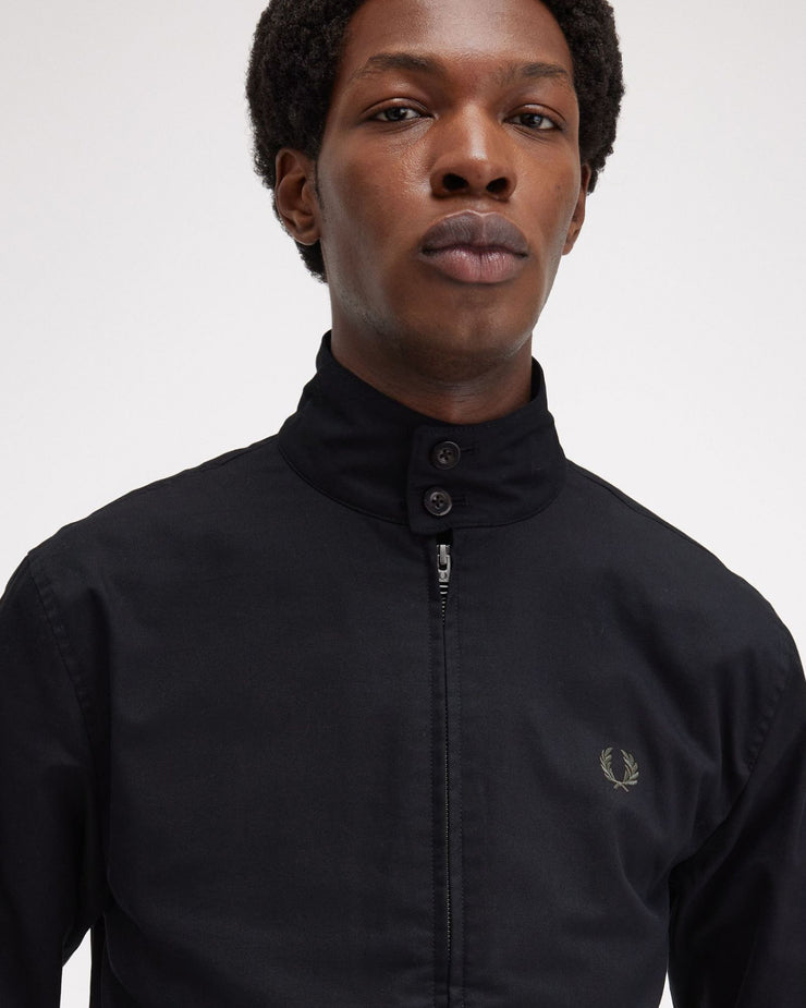 Fred Perry Harrington Jacket - Black