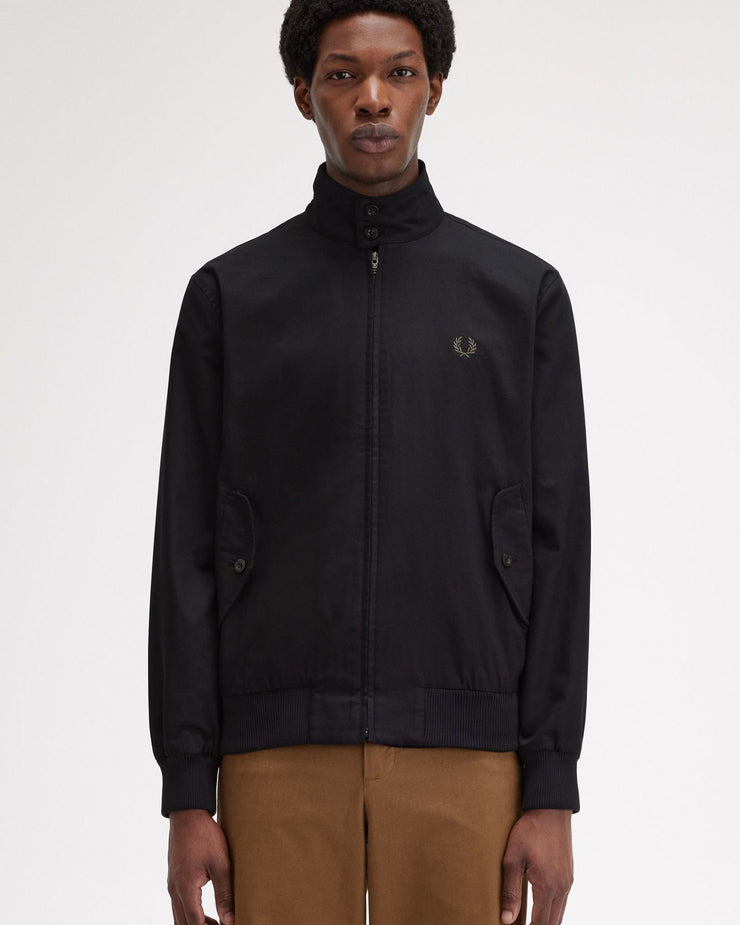 Fred Perry Harrington Jacket - Black