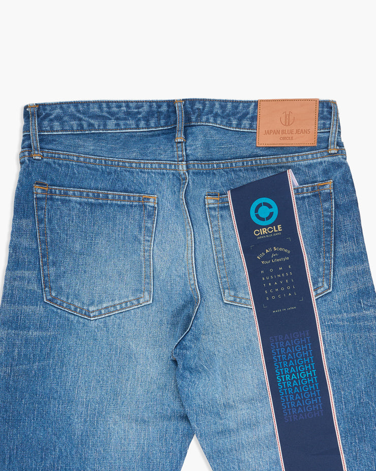 Japan Blue J301 Straight Fit 14.8oz US Cotton Selvedge Mens Jeans - Medium Indigo | Japan Blue Jeans | JEANSTORE