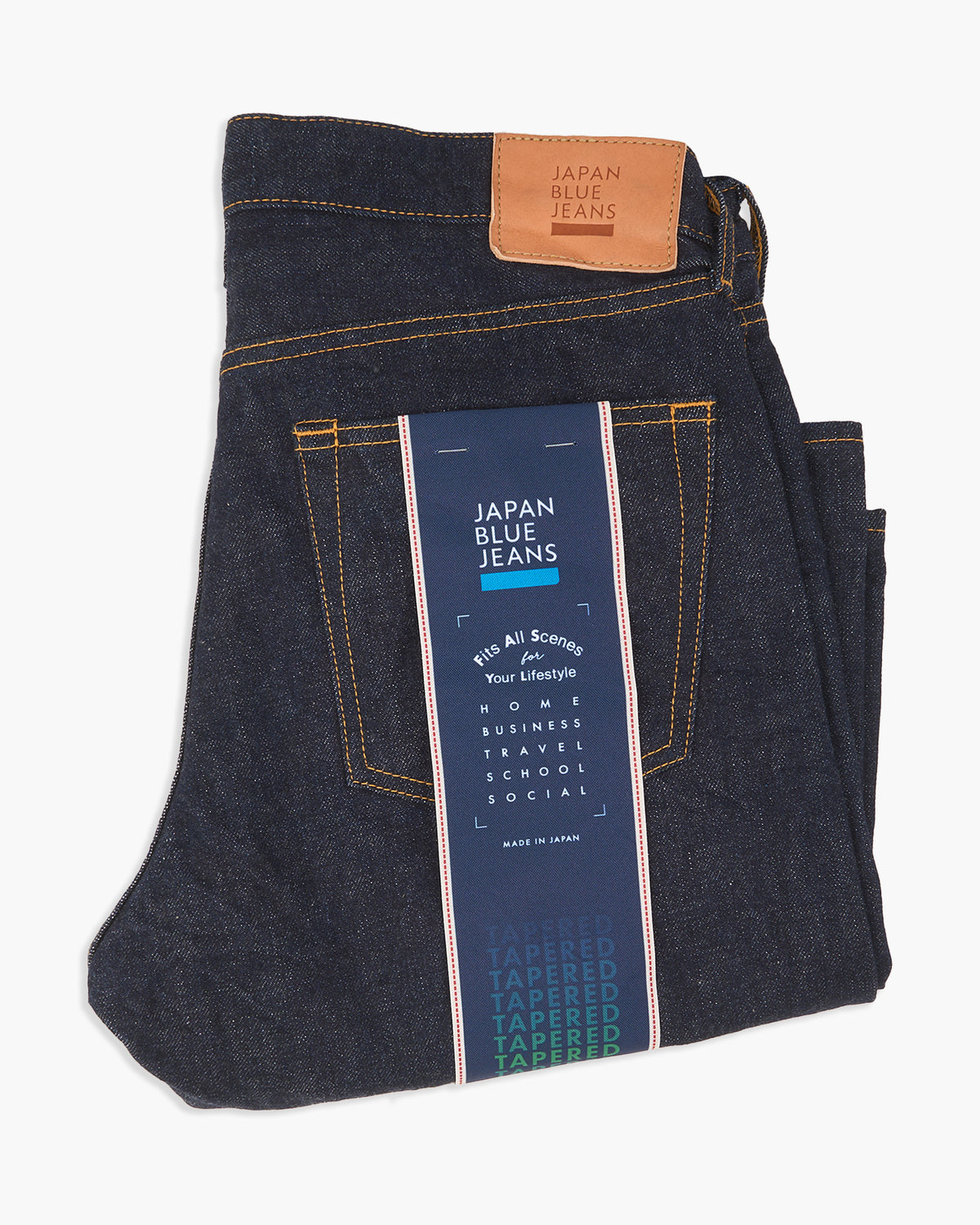 Japan Blue Jeans J201 Tapered Fit 14.8oz US Cotton Selvedge Mens Jeans - Indigo | Japan Blue Jeans Jeans | JEANSTORE