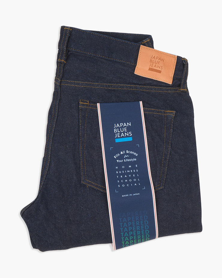 Japan Blue J205 Tapered Fit 12.5oz US x Aus Cotton Stretch Selvedge Mens Jeans - Indigo