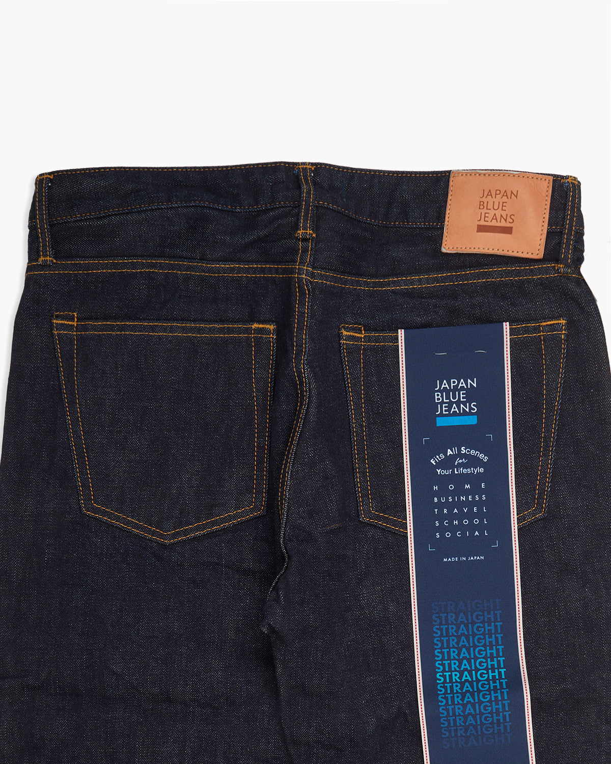Japan Blue J301 Straight Fit 14.8oz US Cotton Selvedge Mens Jeans - Indigo | Japan Blue Jeans | JEANSTORE