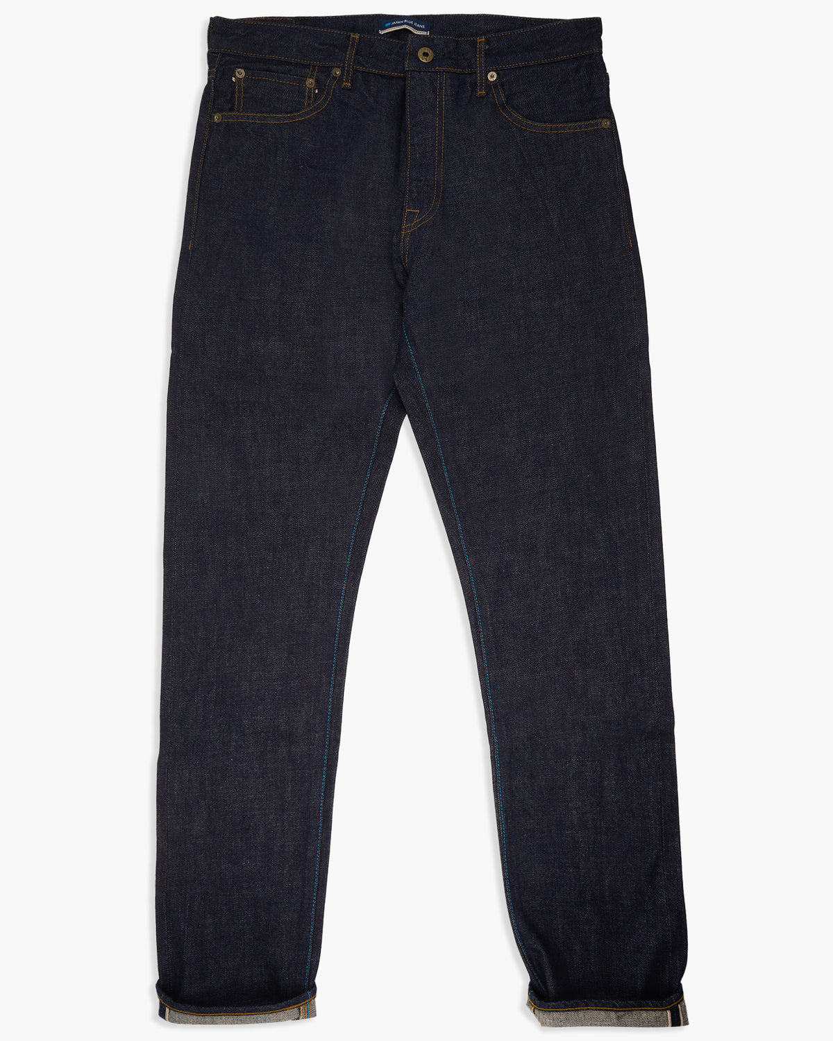 Japan Blue Jeans J304 Straight Fit 12.5oz African Cotton Selvedge Mens Jeans - Indigo | Japan Blue Jeans Jeans | JEANSTORE