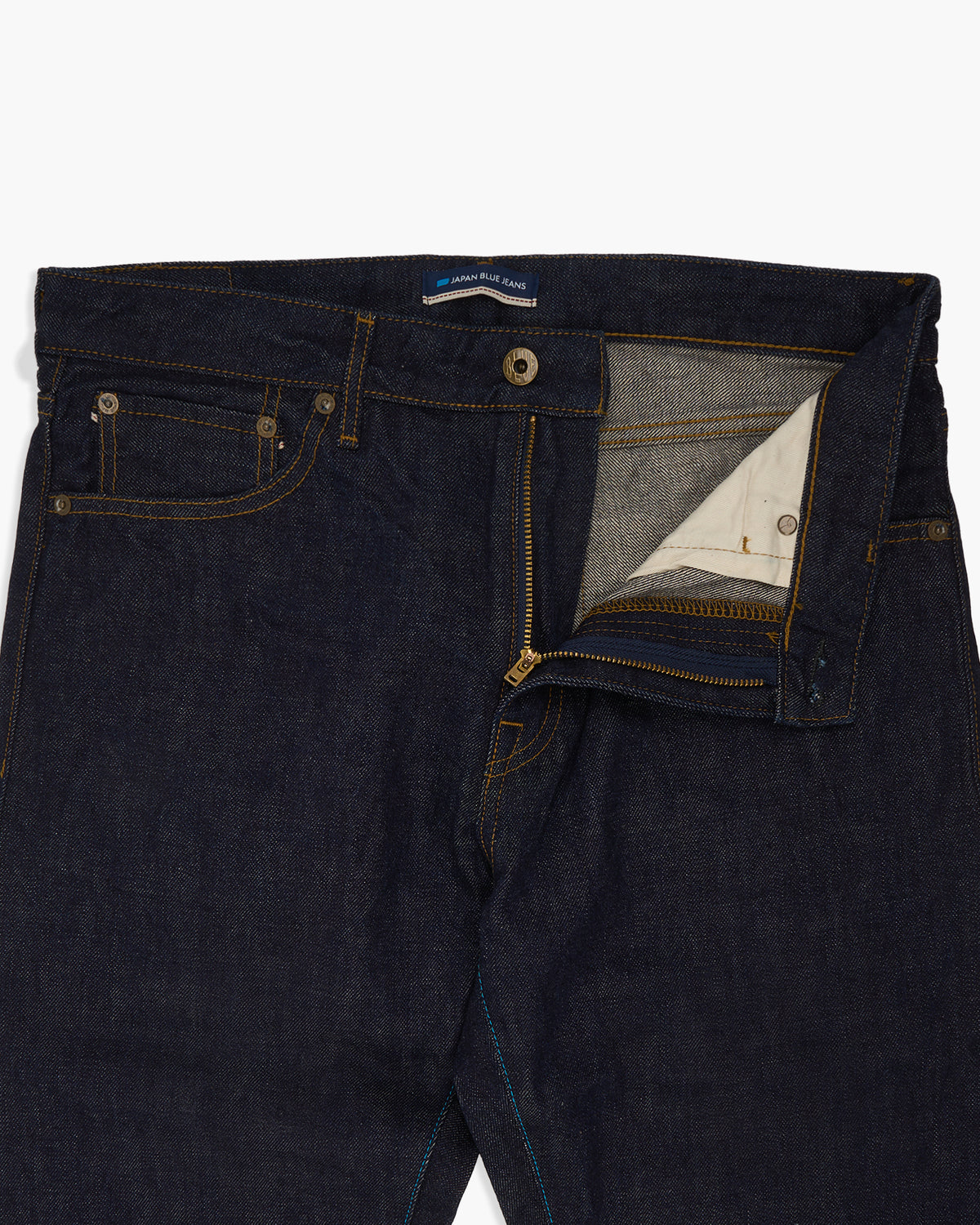 Japan Blue Jeans J304 Straight Fit 12.5oz African Cotton Selvedge Mens Jeans - Indigo | Japan Blue Jeans Jeans | JEANSTORE