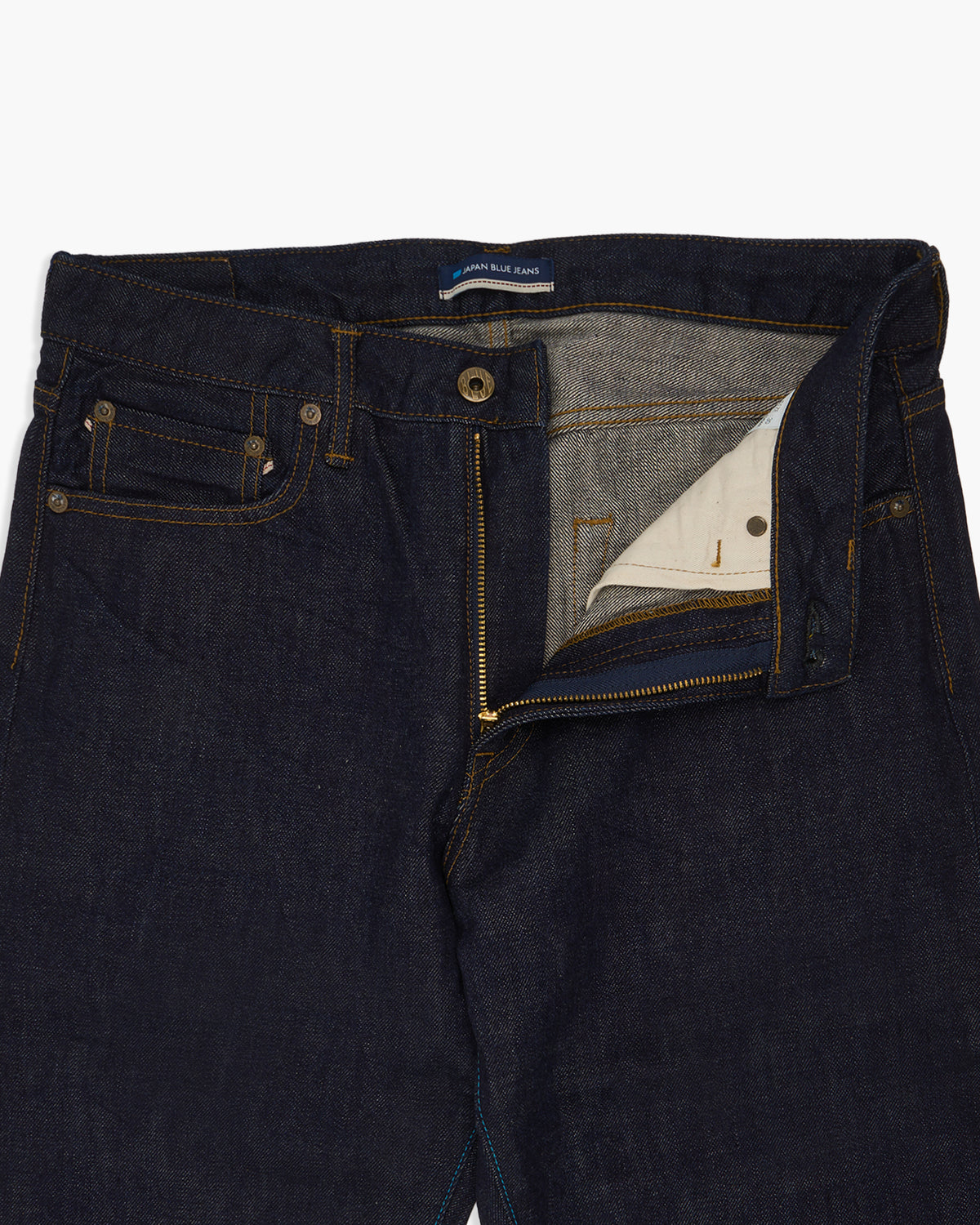 Japan Blue Jeans J404 Classic Straight 12.5oz African Cotton Selvedge Mens Jeans - Indigo | Japan Blue Jeans Jeans | JEANSTORE