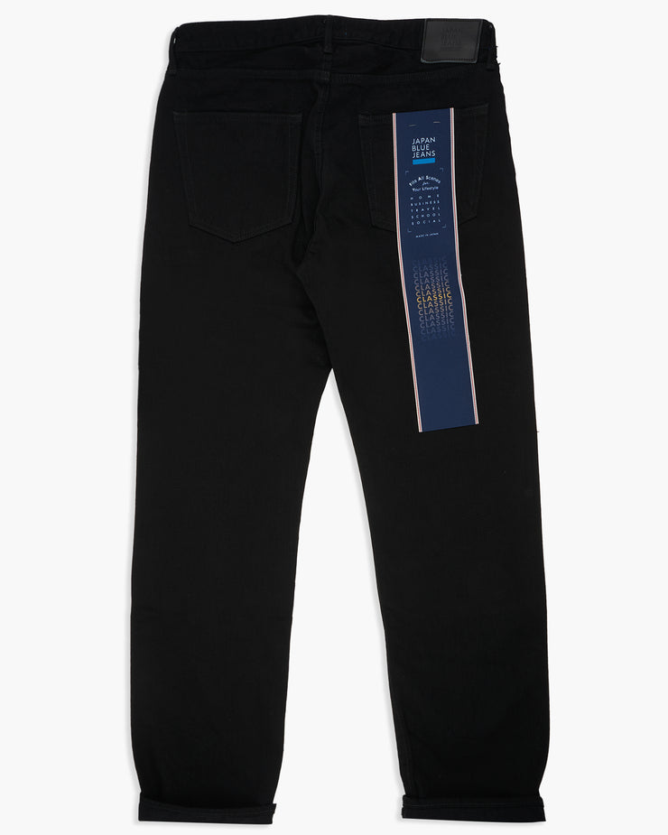 Japan Blue J414 Classic Straight 14oz Black Selvedge Mens Jeans - Black | Japan Blue Jeans | JEANSTORE