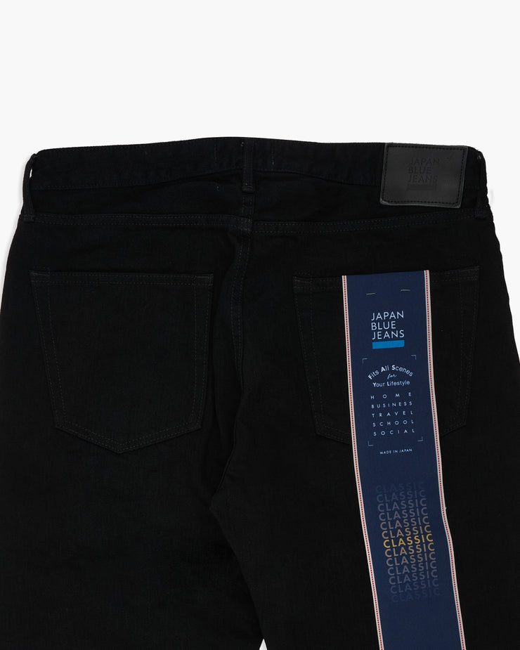 Japan Blue J414 Classic Straight 14oz Black Selvedge Mens Jeans - Black | Japan Blue Jeans | JEANSTORE