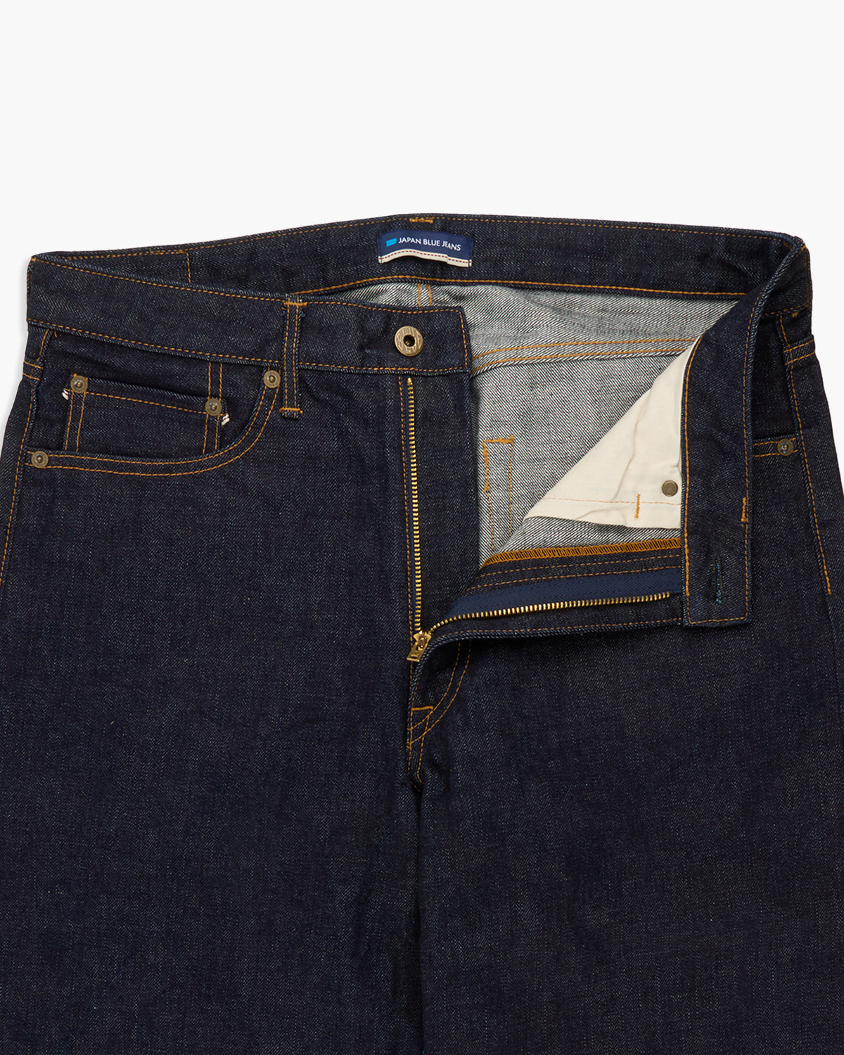 Japan Blue J501 Loose Straight 14.8oz US Cotton Selvedge Mens Jeans - Indigo | Japan Blue Jeans | JEANSTORE