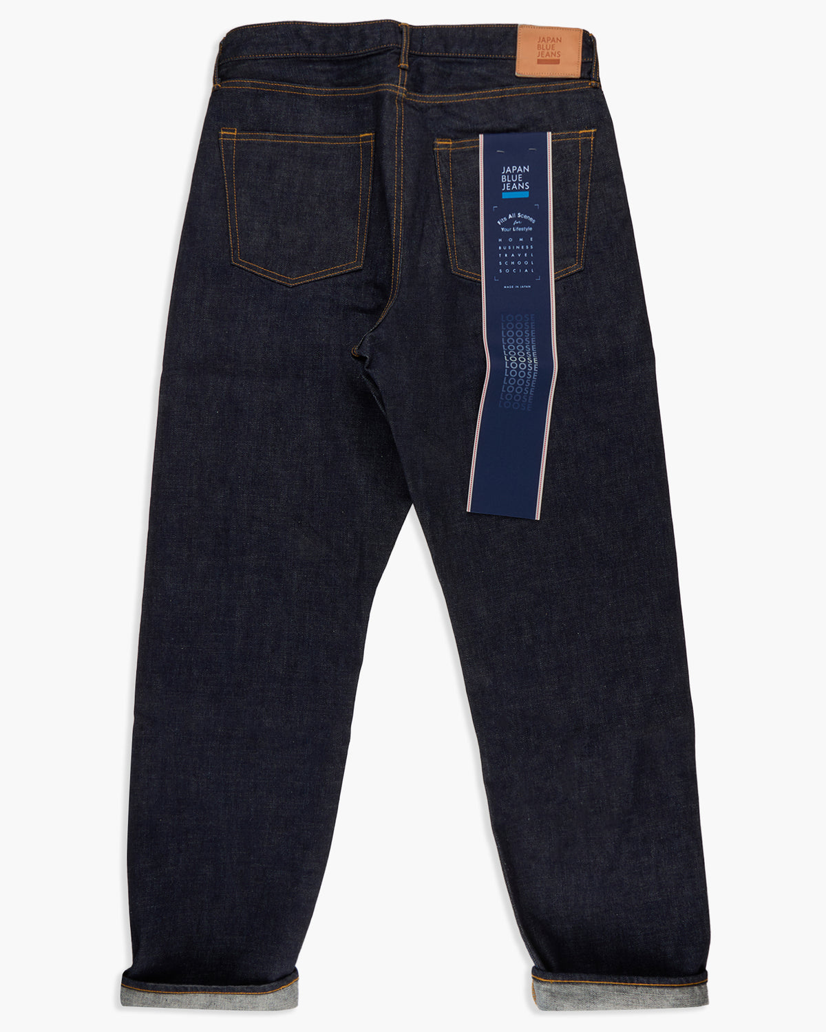 Japan Blue J501 Loose Straight 14.8oz US Cotton Selvedge Mens Jeans - Indigo | Japan Blue Jeans | JEANSTORE