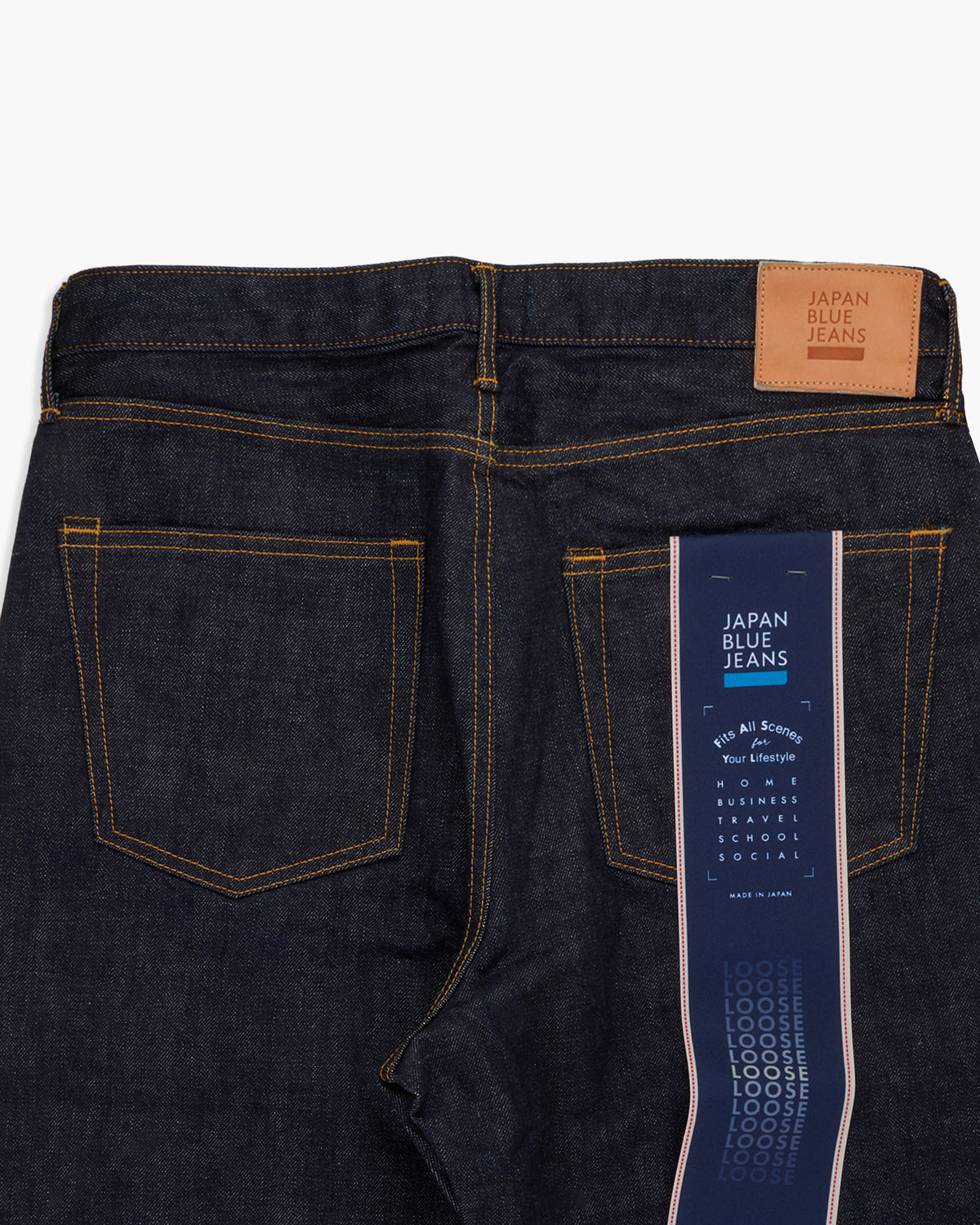 Japan Blue J501 Loose Straight 14.8oz US Cotton Selvedge Mens Jeans - Indigo | Japan Blue Jeans | JEANSTORE