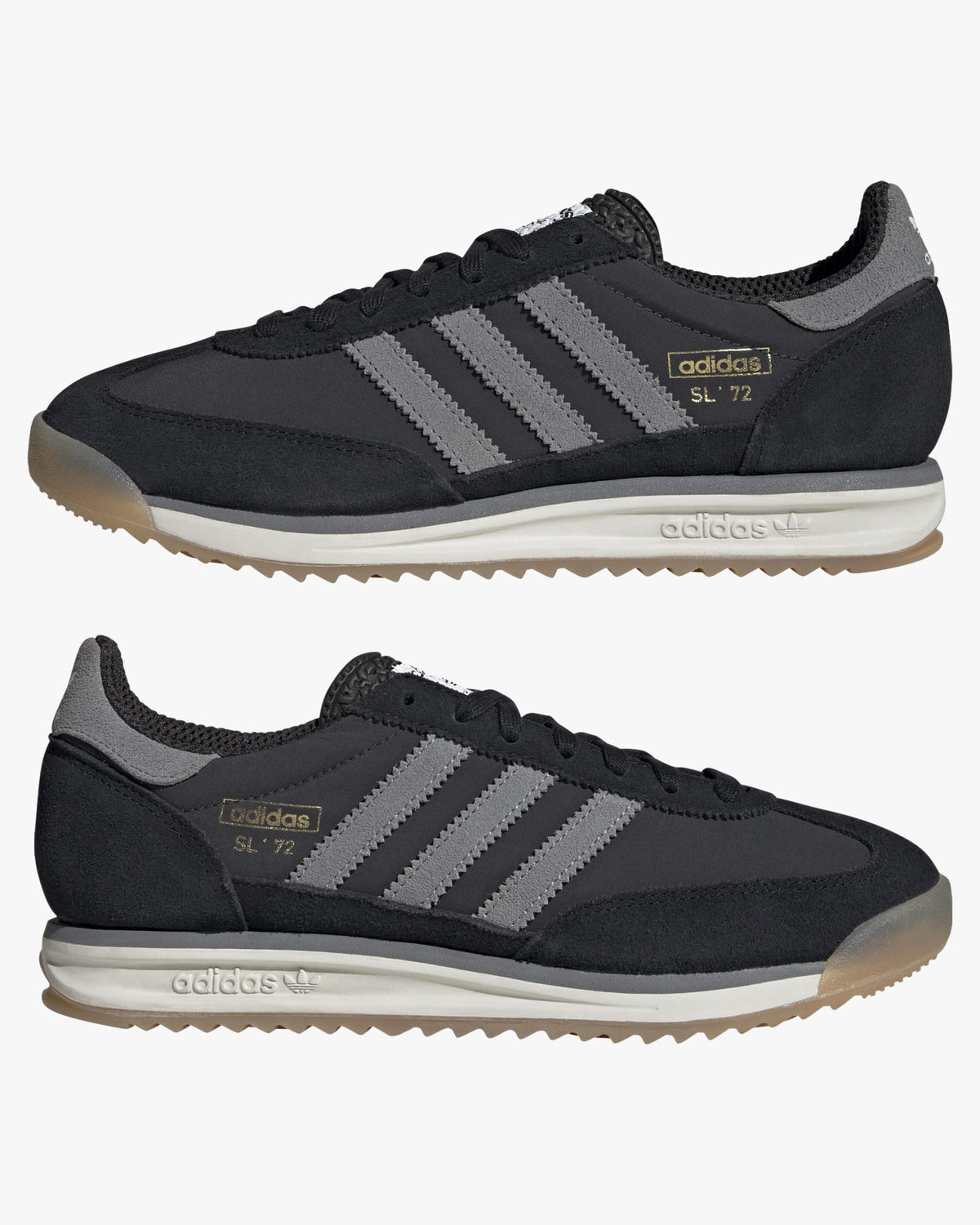 Adidas SL72 RS - Core Black / Grey / Carbon | Adidas Originals Trainers | JEANSTORE