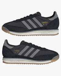 Adidas SL72 RS - Core Black / Grey / Carbon | Adidas Originals Trainers | JEANSTORE