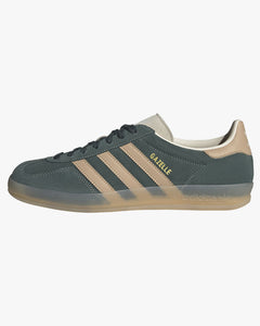 Adidas Gazelle Indoor - Shadow Green / Warm Sandstone / Wonder White