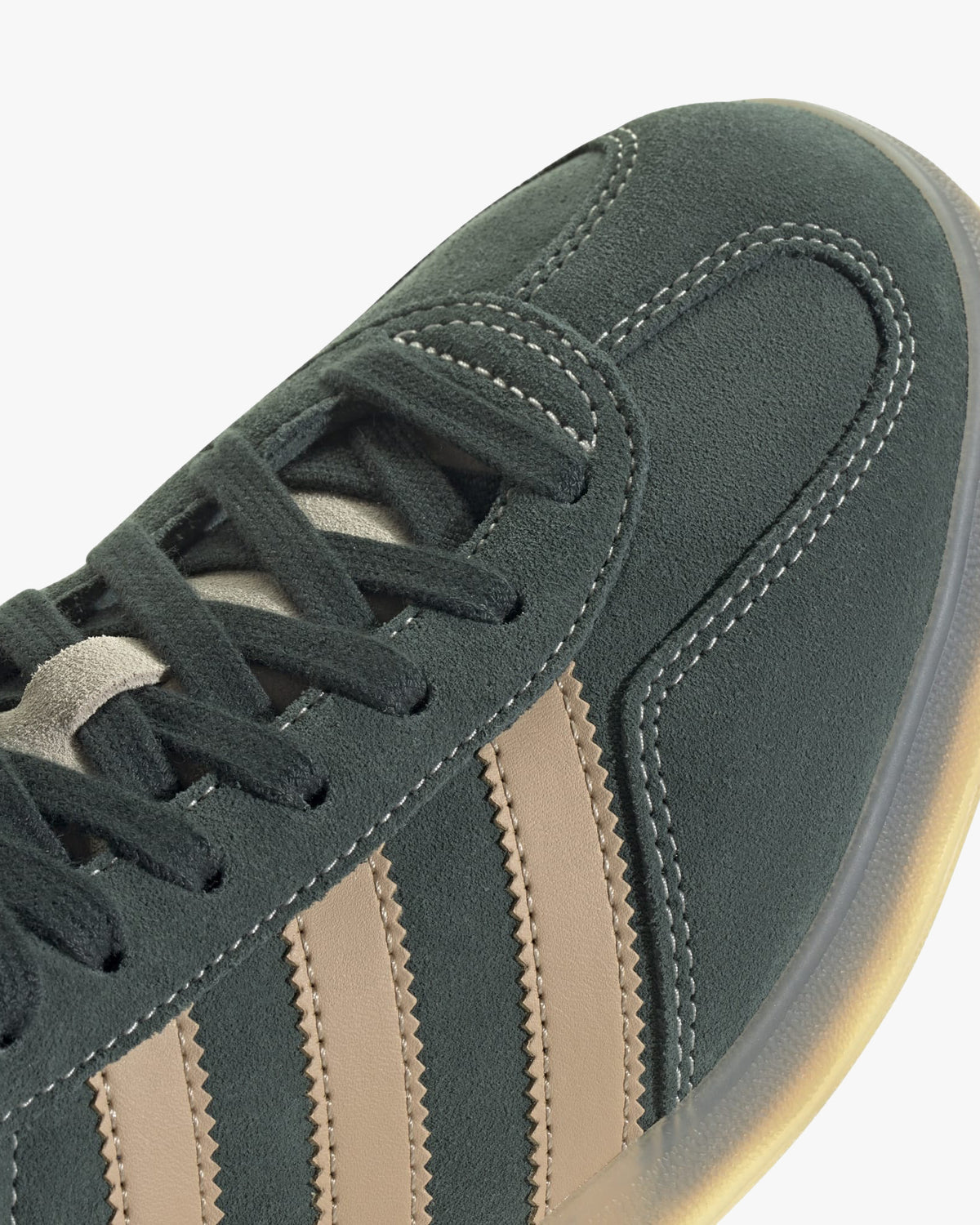 Adidas Gazelle Indoor - Shadow Green / Warm Sandstone / Wonder White | Adidas Originals Trainers | JEANSTORE